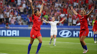 Christen Press Scores, Alex Morgan Trolls, And USWNT Leads England 2-1 At The Half